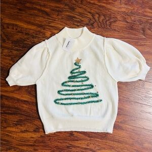 Christmas tree sweater